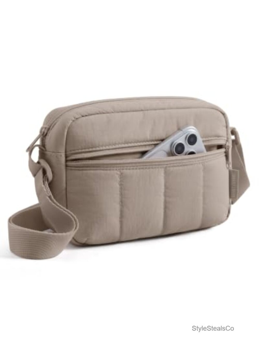 Mini Crossbody Bag Lightweight Water Resistant Travel Purse with Pockets